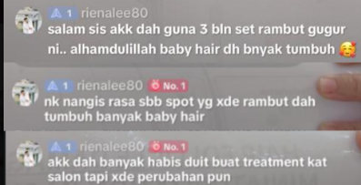 Testimoni pelanggan Nisraa 6